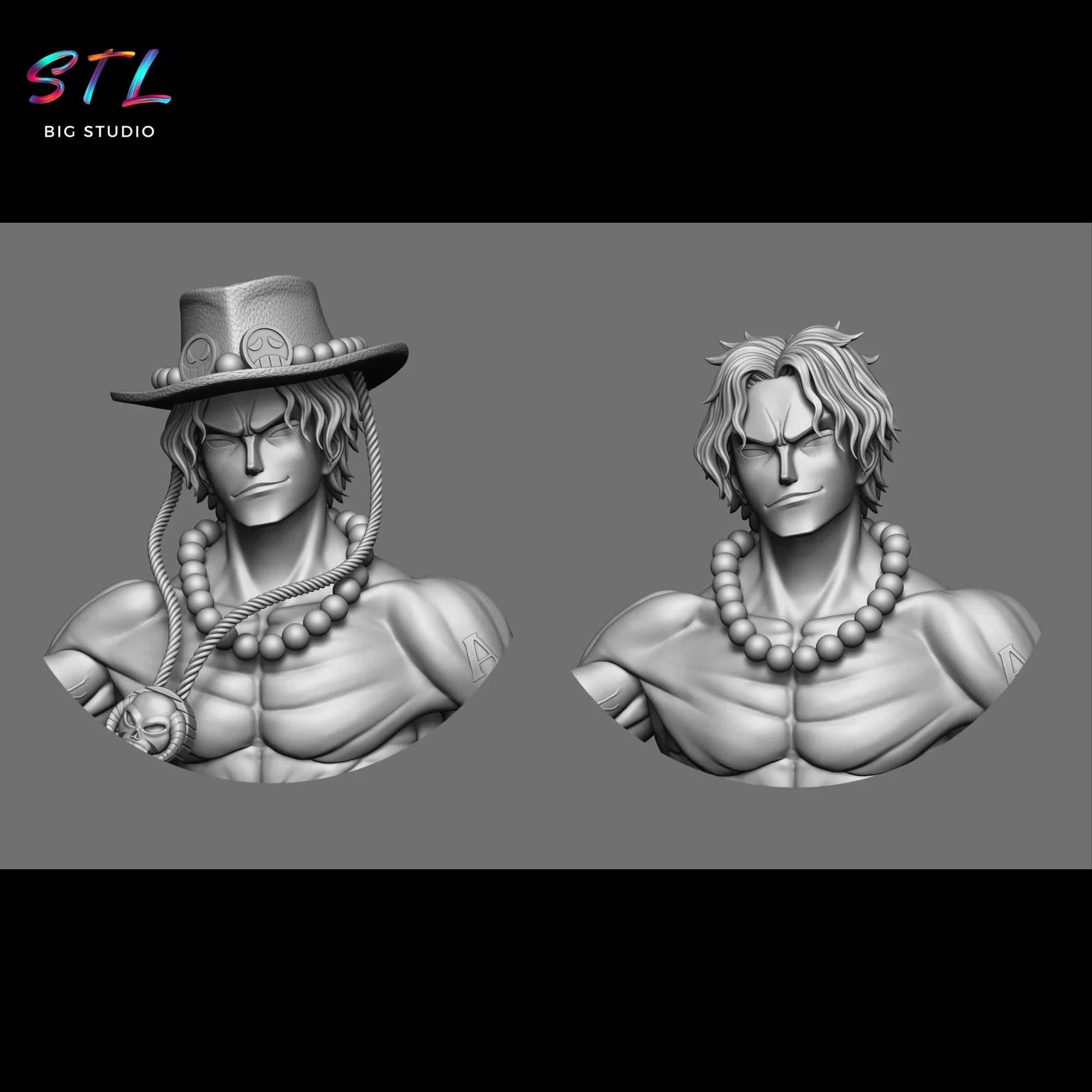 3d portgas d ace stl imprimir one piece 3d portgas d ace stl imprimir one piece