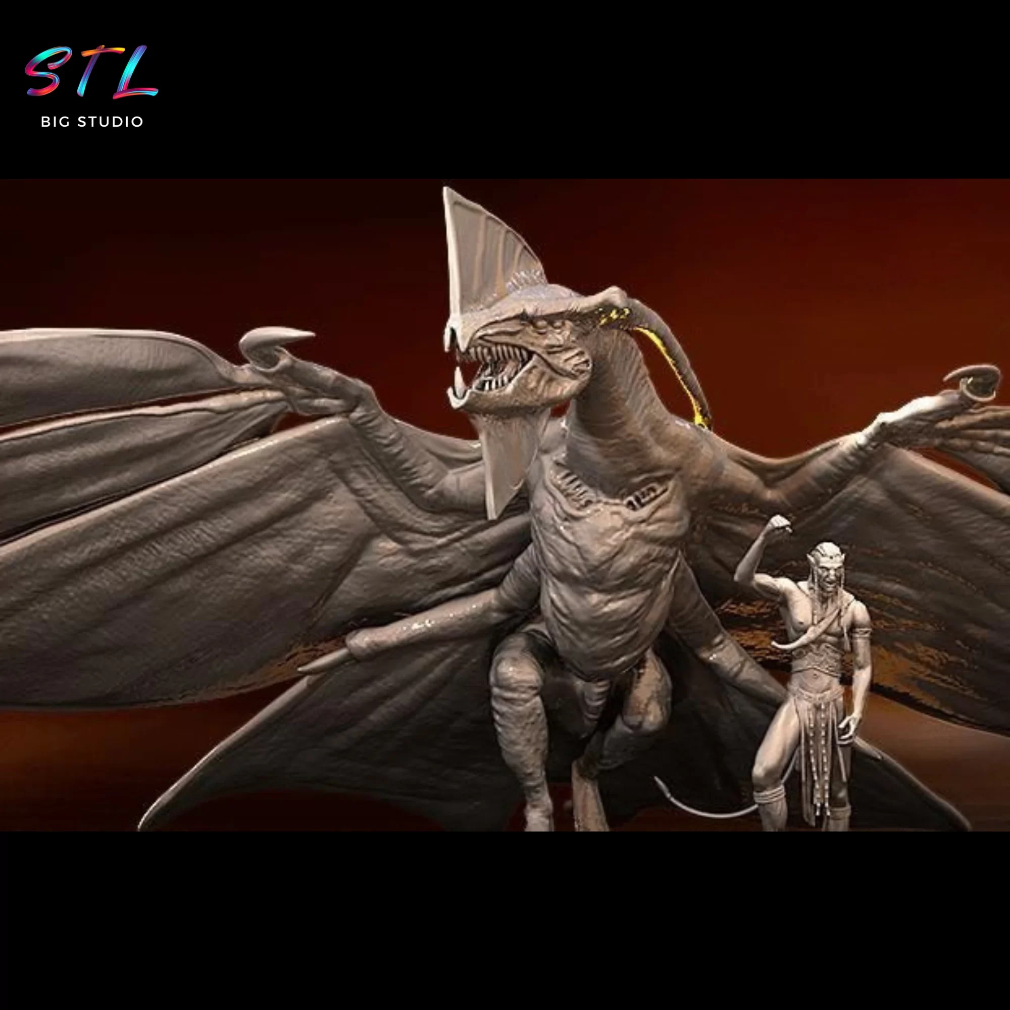 Diorama Jake Sully y Toruk