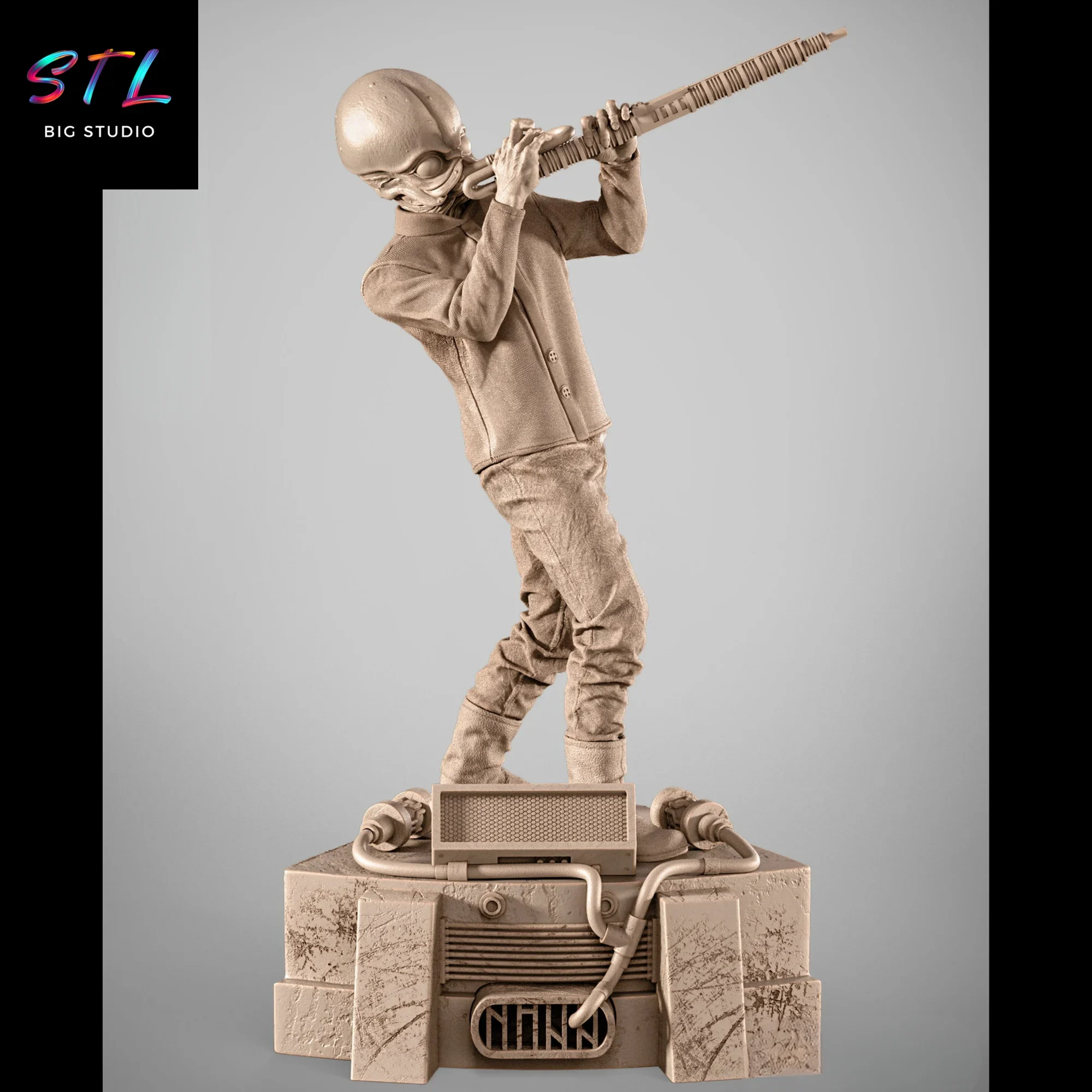 Figrin D’an y los Modal Nodes stl star wars para impresion 3d Figrin D’an y los Modal Nodes stl star wars para impresion 3d