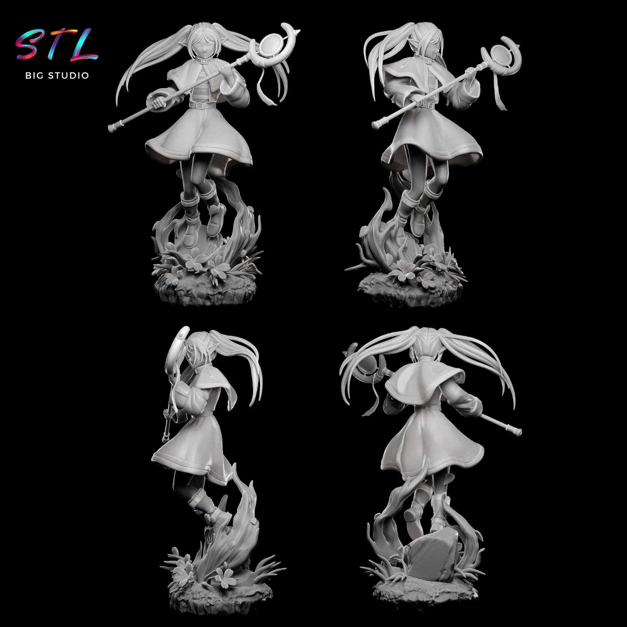 Frieren stl Beyond Journey’s End para impresion 3d Frieren stl Beyond Journey’s End para impresion 3d