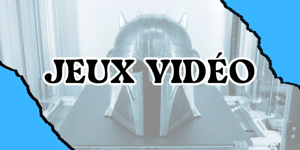 Jeux vidéo stl impression 3d