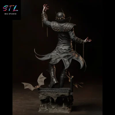 Laughing Bat stl fusion batman y joker impresion 3d figura dc