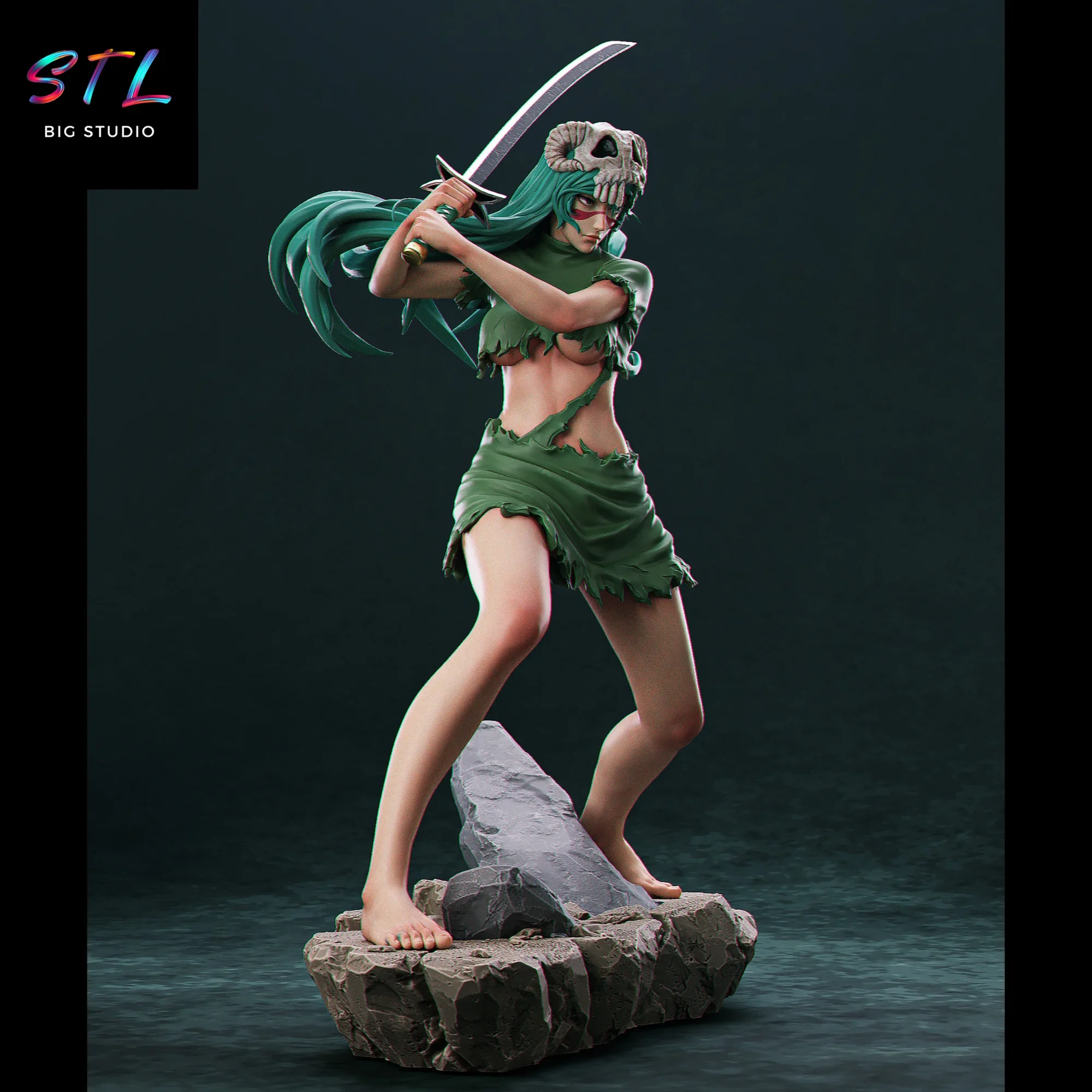 Nelliel Tu Odelschwanck stl bleach figura impresion 3d Nelliel Tu Odelschwanck stl bleach figura impresion 3d