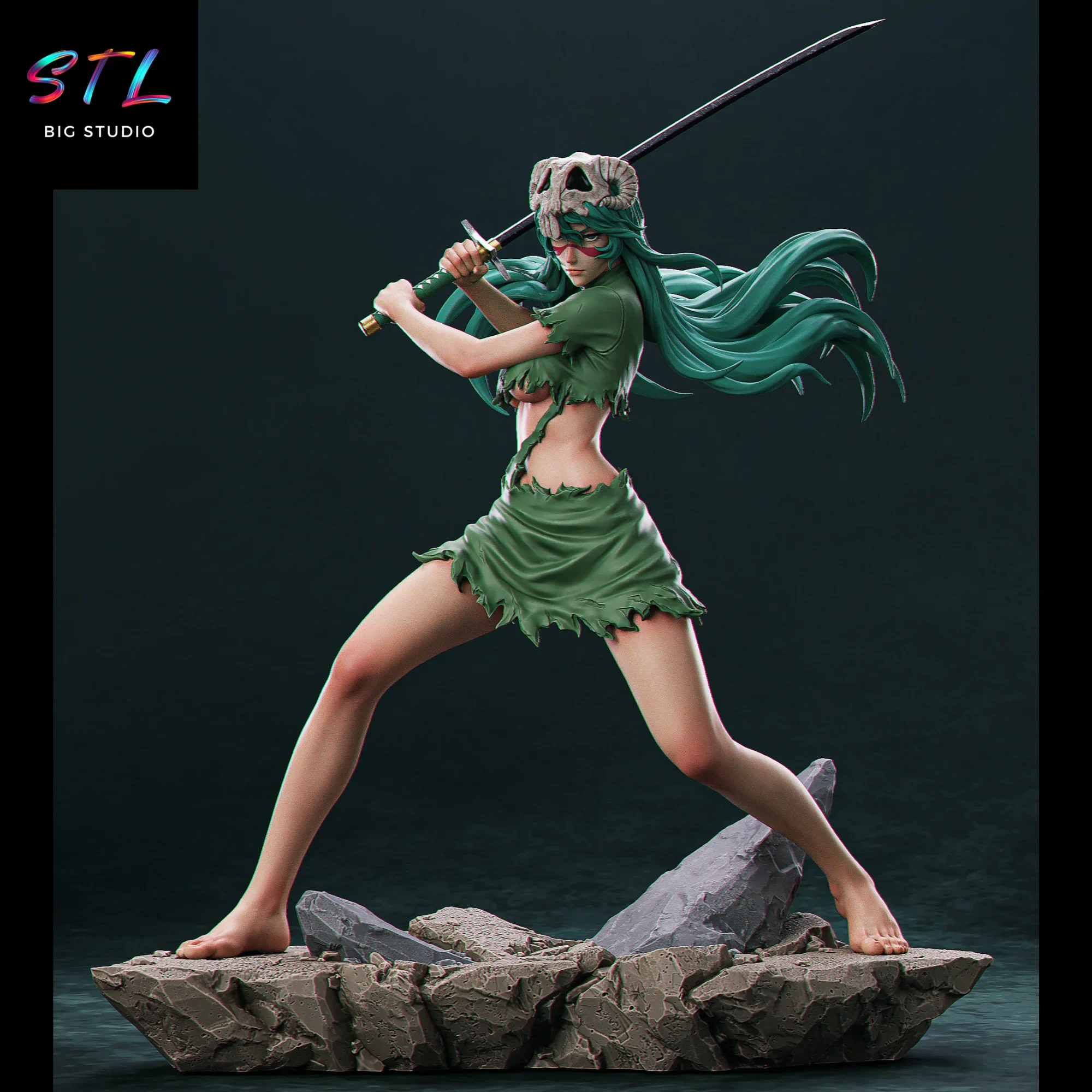 Nelliel Tu Odelschwanck stl impresion 3d bleach Nelliel Tu Odelschwanck stl impresion 3d bleach
