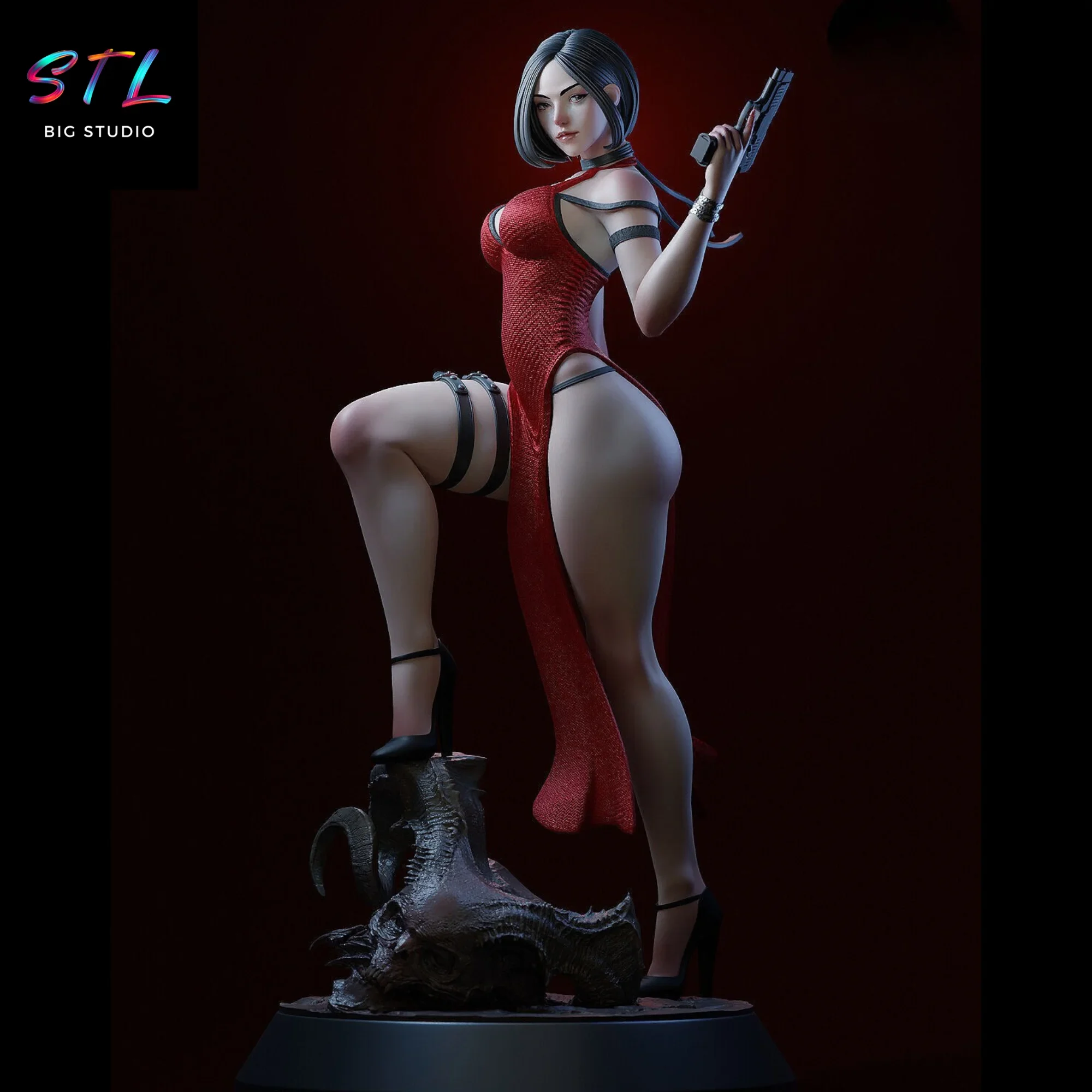 ada wong stl resident evil figura impresion 3d ada wong stl resident evil figura impresion 3d