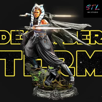 ahsoka tano stl star wars impresion 3d