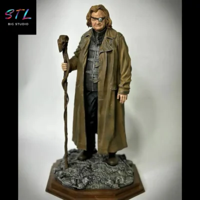 alastor moody stl harry potter impresion 3d