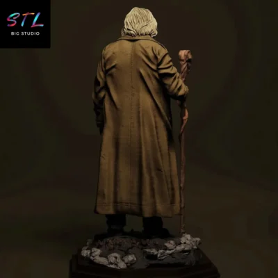 alastor ojoloco moody stl figura harry potter impresion 3d