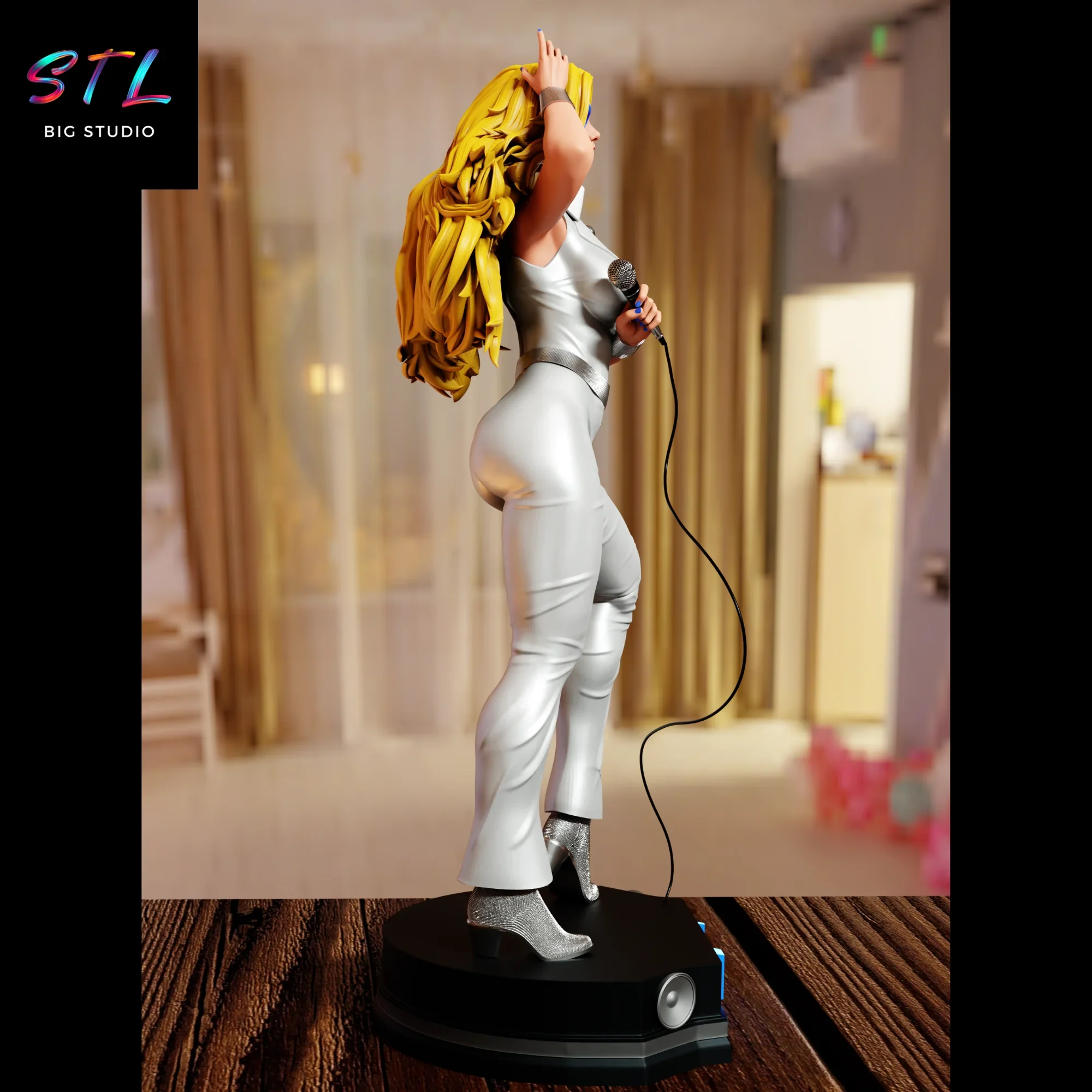 alison blaire stl dazzler xmen impresion 3d alison blaire stl dazzler xmen impresion 3d
