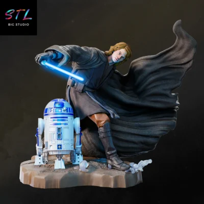 anakin skywalker stl star wars impresion 3d