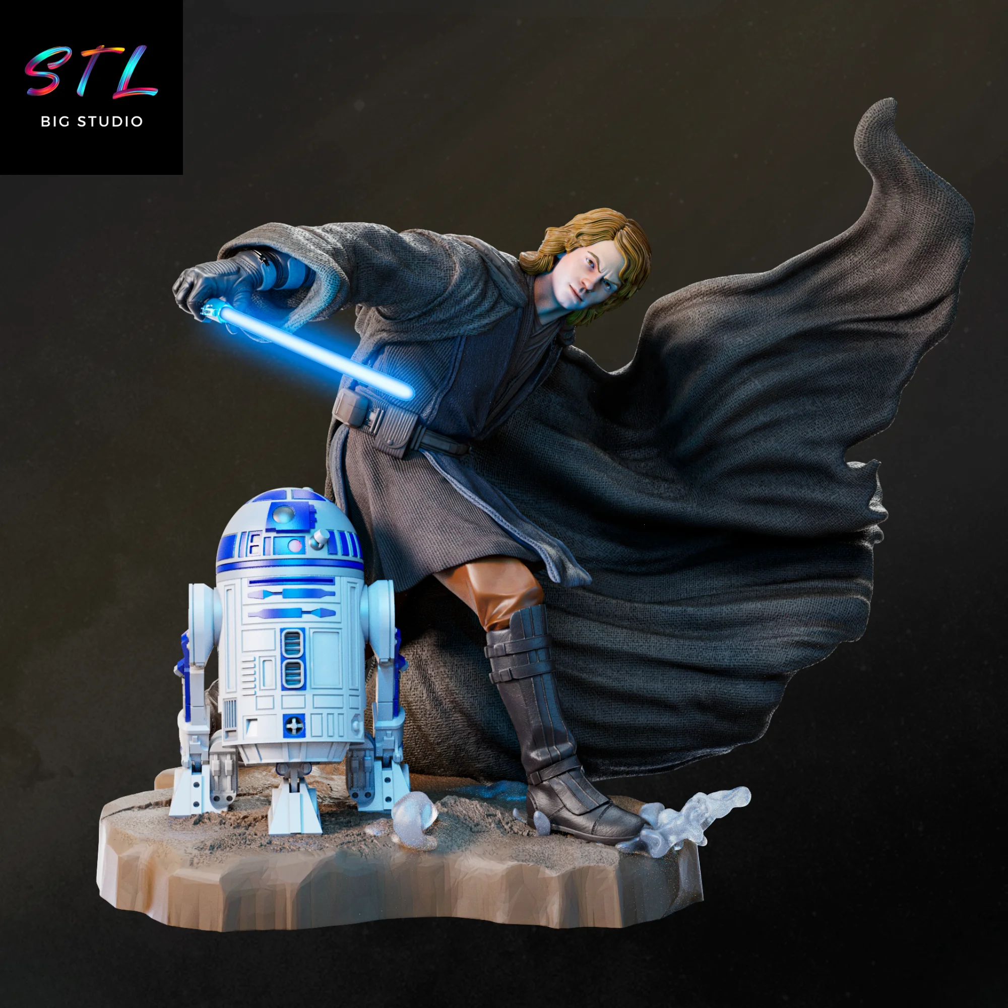 anakin skywalker stl star wars impresion 3d