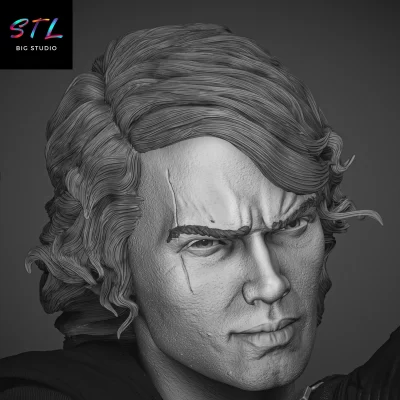 anakin skywalker stl star wars impresion 3d