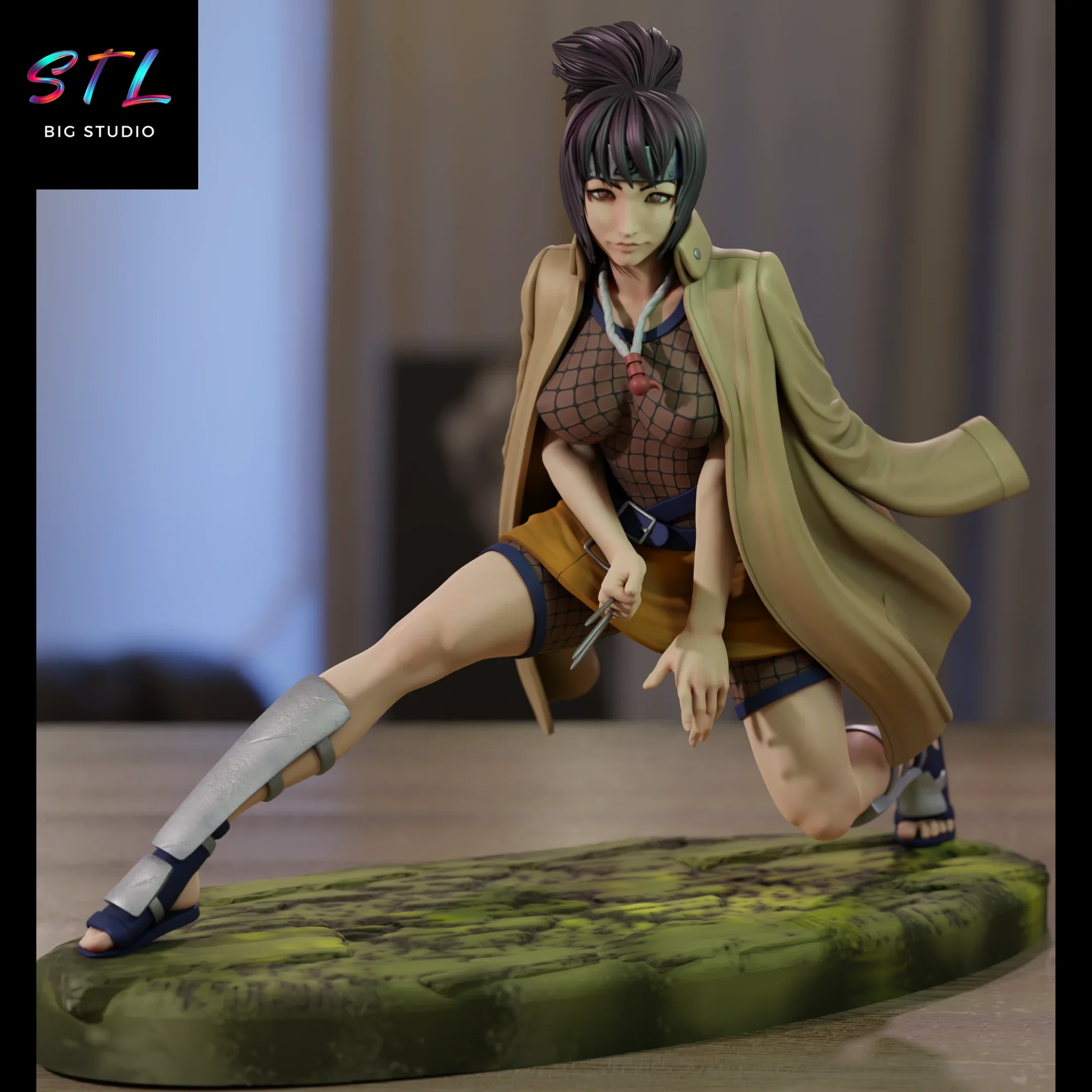 anko stl naruto shippuden impresion 3d anko stl naruto shippuden impresion 3d