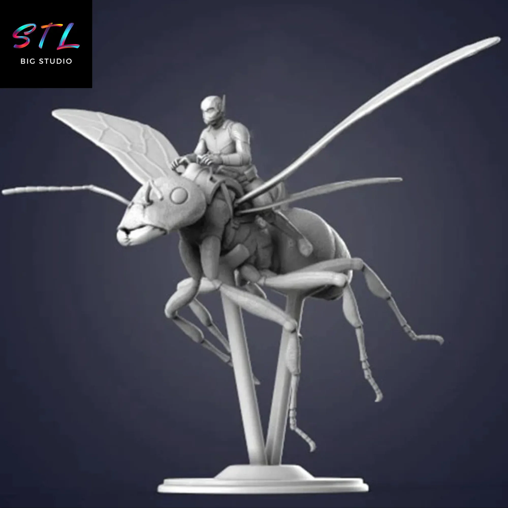 ant-man stl impresion 3d marvel