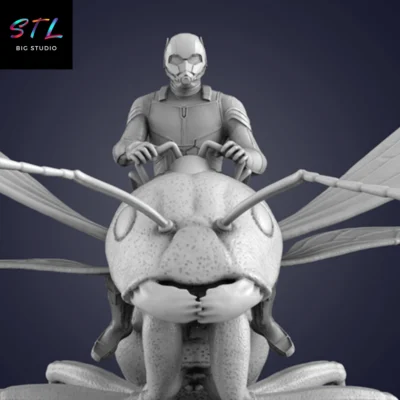 antman stl marvel impresion 3d
