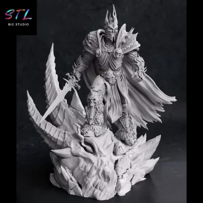 arthas wow stl impresion 3d videojuegos