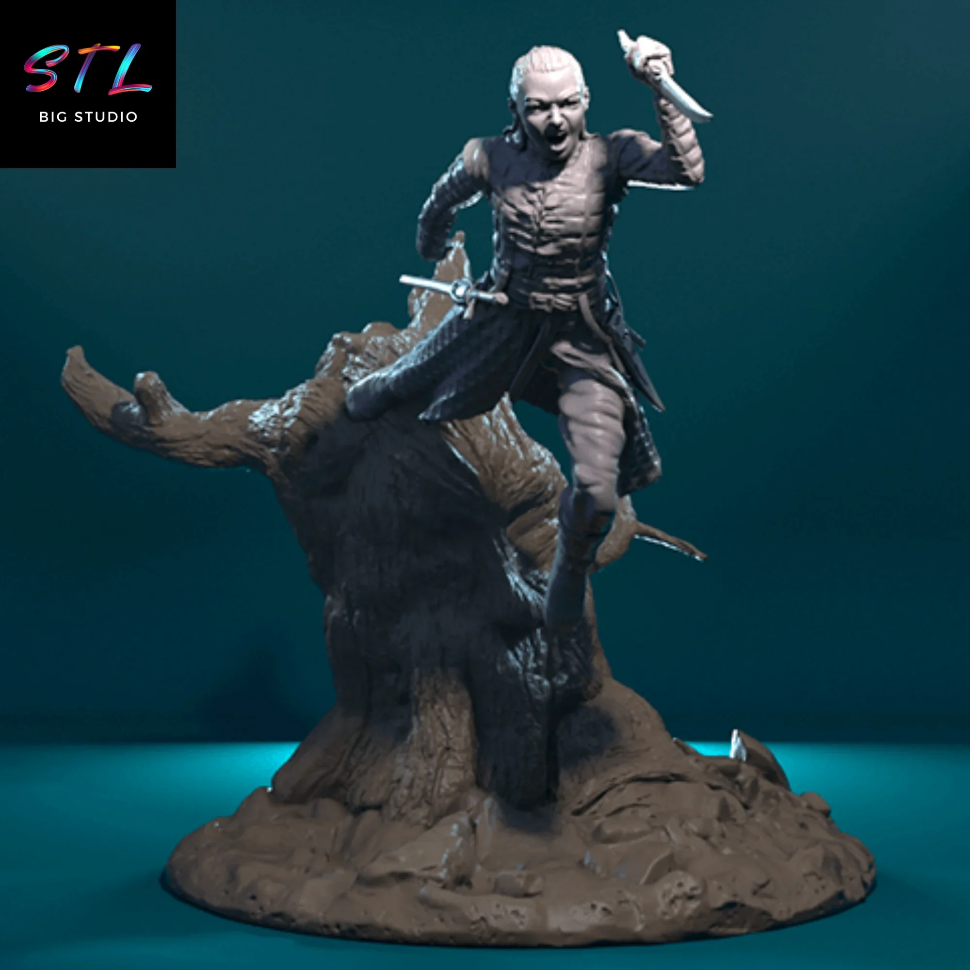 arya stark stl figura impresion 3d juego de tronos arya stark stl figura impresion 3d juego de tronos