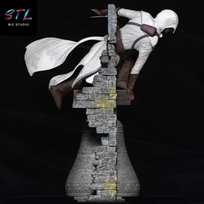 assassins creed diorama stl impresion 3d juegos
