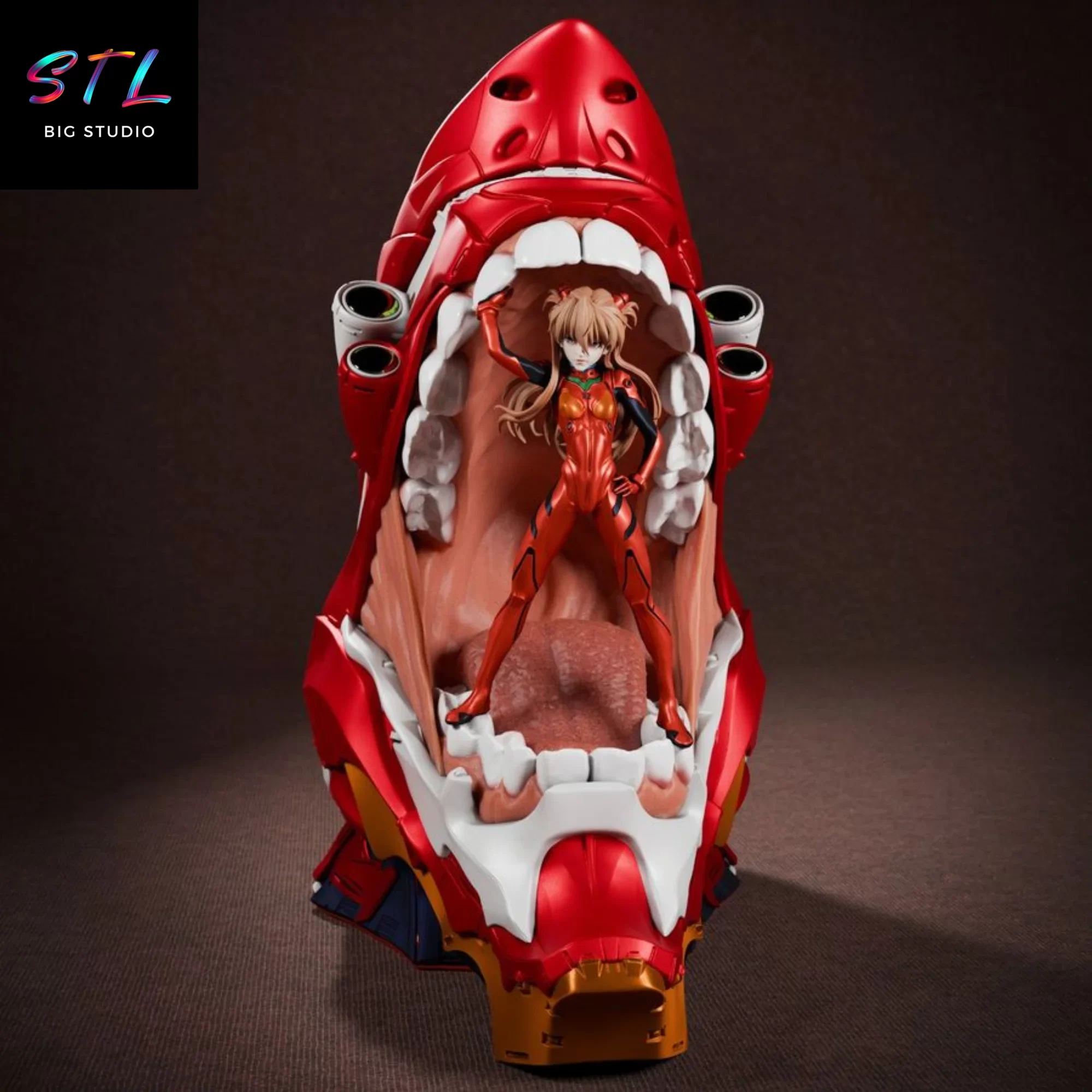 asuka langley stl evangelion impresion 3d