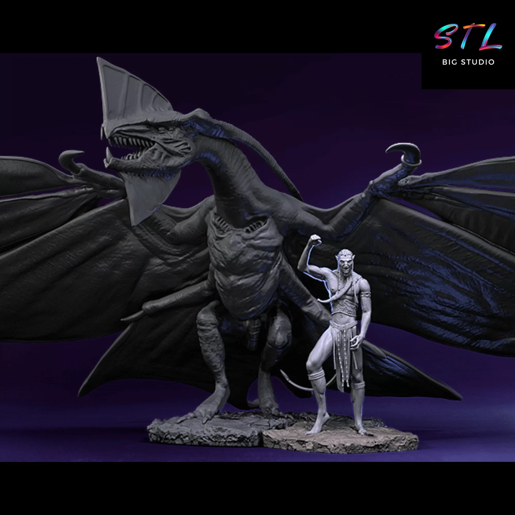 avatar stl 3d print diorama
