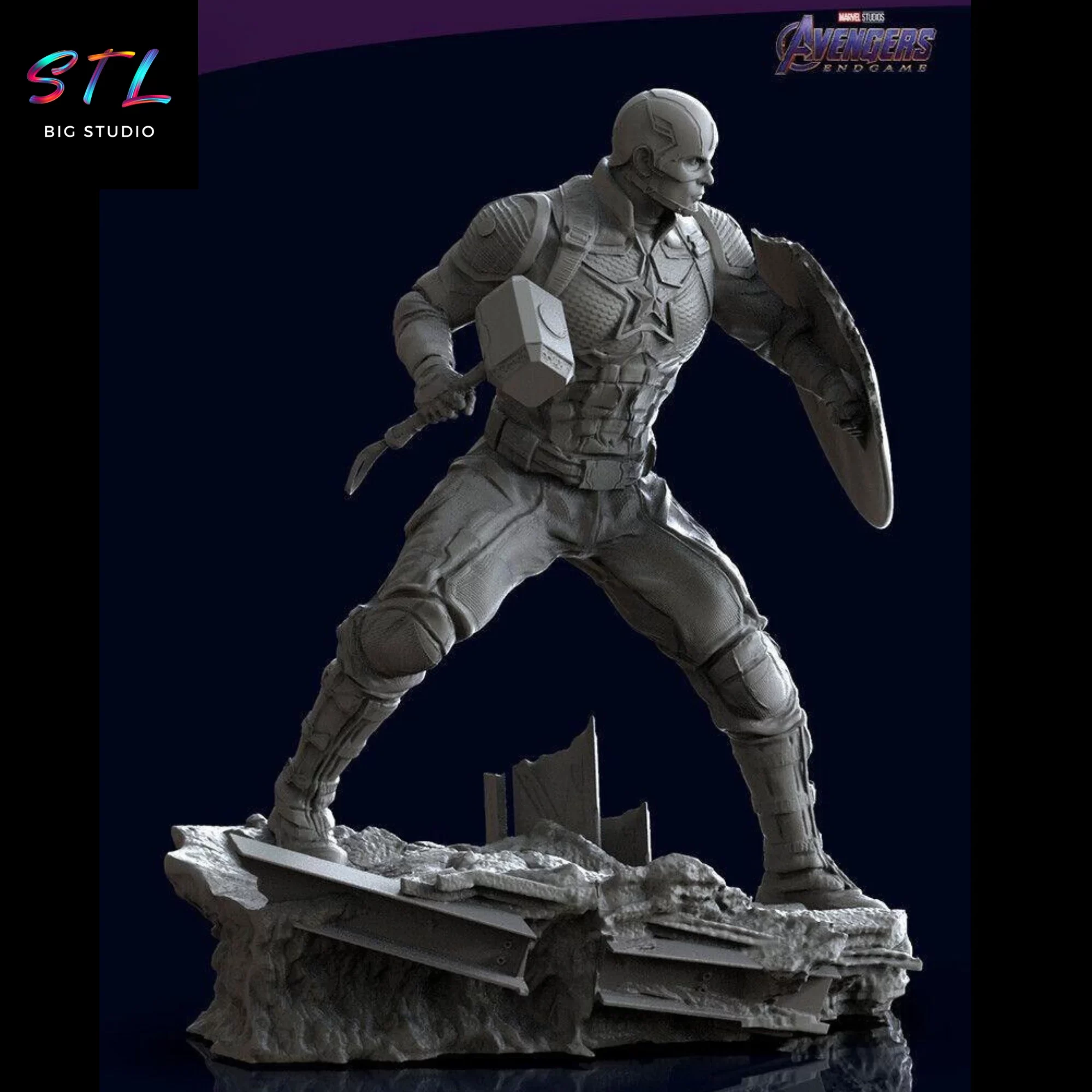 avengers stl diorama impresion 3d marvel avengers stl diorama impresion 3d marvel