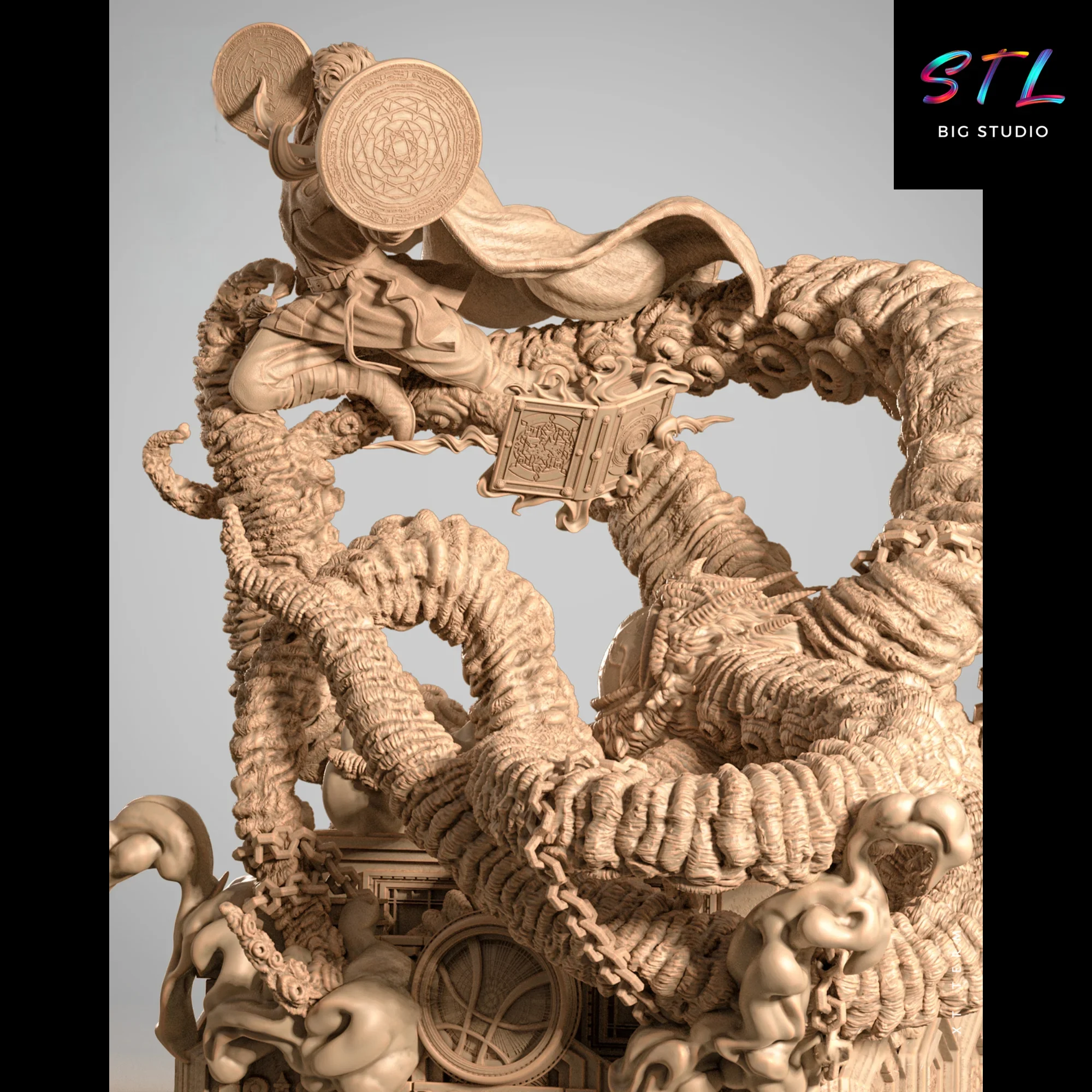 avengers stl doctor strange vs shuma gorath stl impresion 3d avengers stl doctor strange vs shuma gorath stl impresion 3d