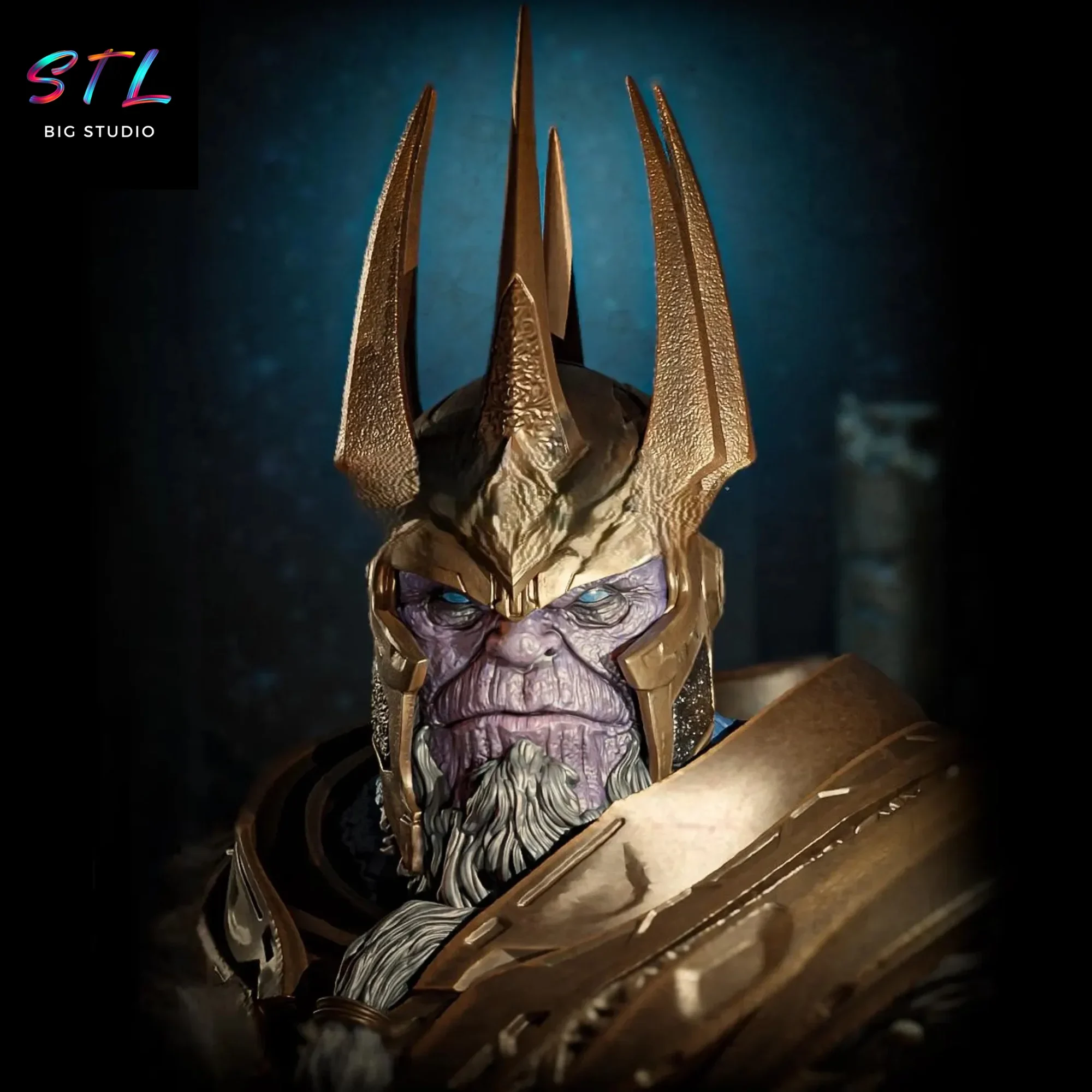 avengers stl thanos impresion 3d figura marvel avengers stl thanos impresion 3d figura marvel