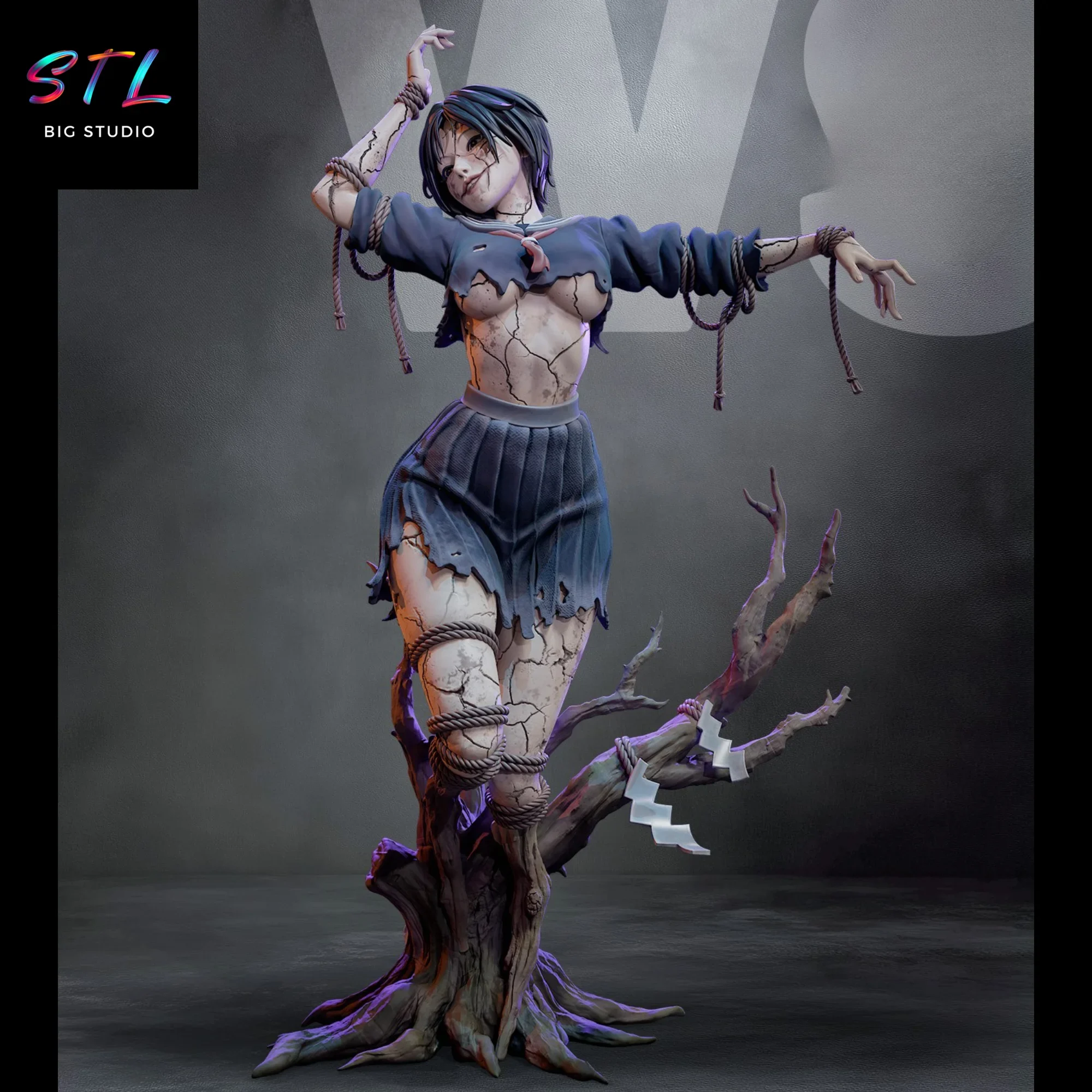 ayakakashi stl impresion 3d figura silent hill ayakakashi stl impresion 3d figura silent hill