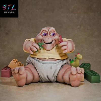 baby sinclair stl dinosaurs impresion 3d