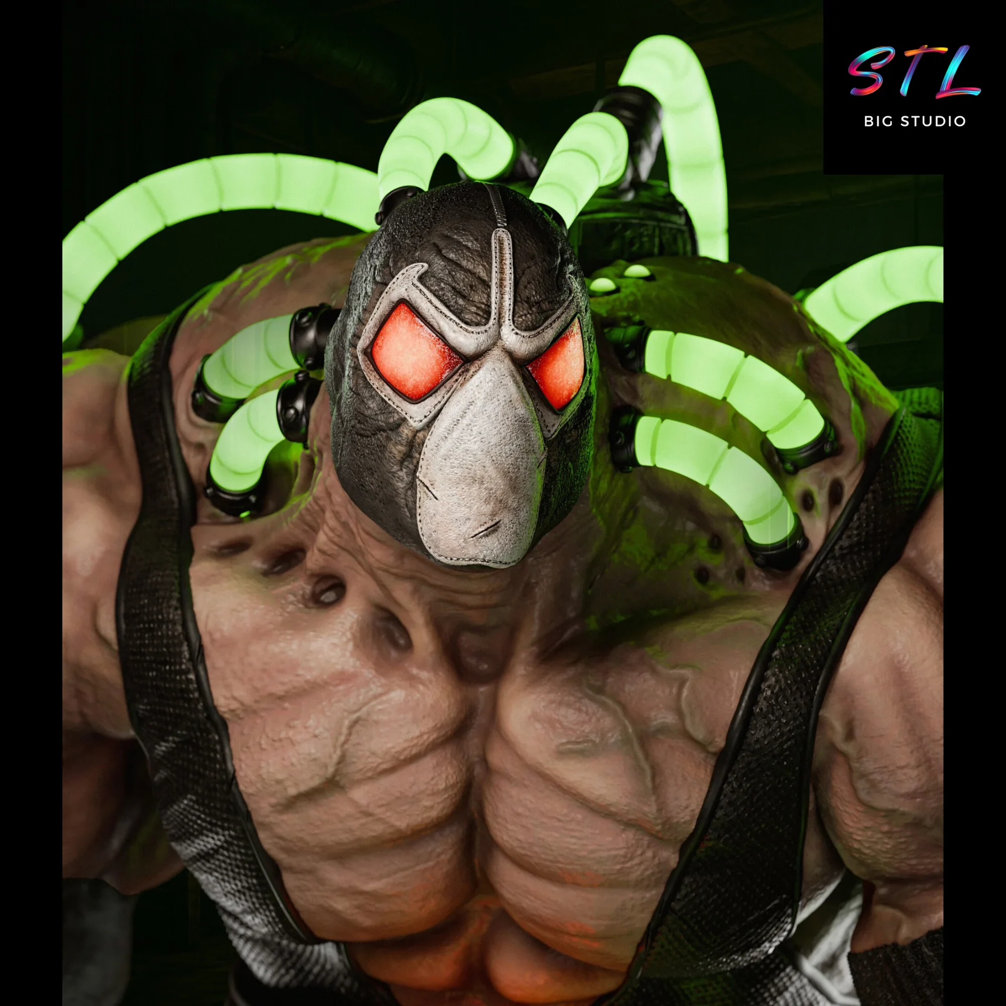 bane stl impresion 3d batman dc comics bane stl impresion 3d batman dc comics