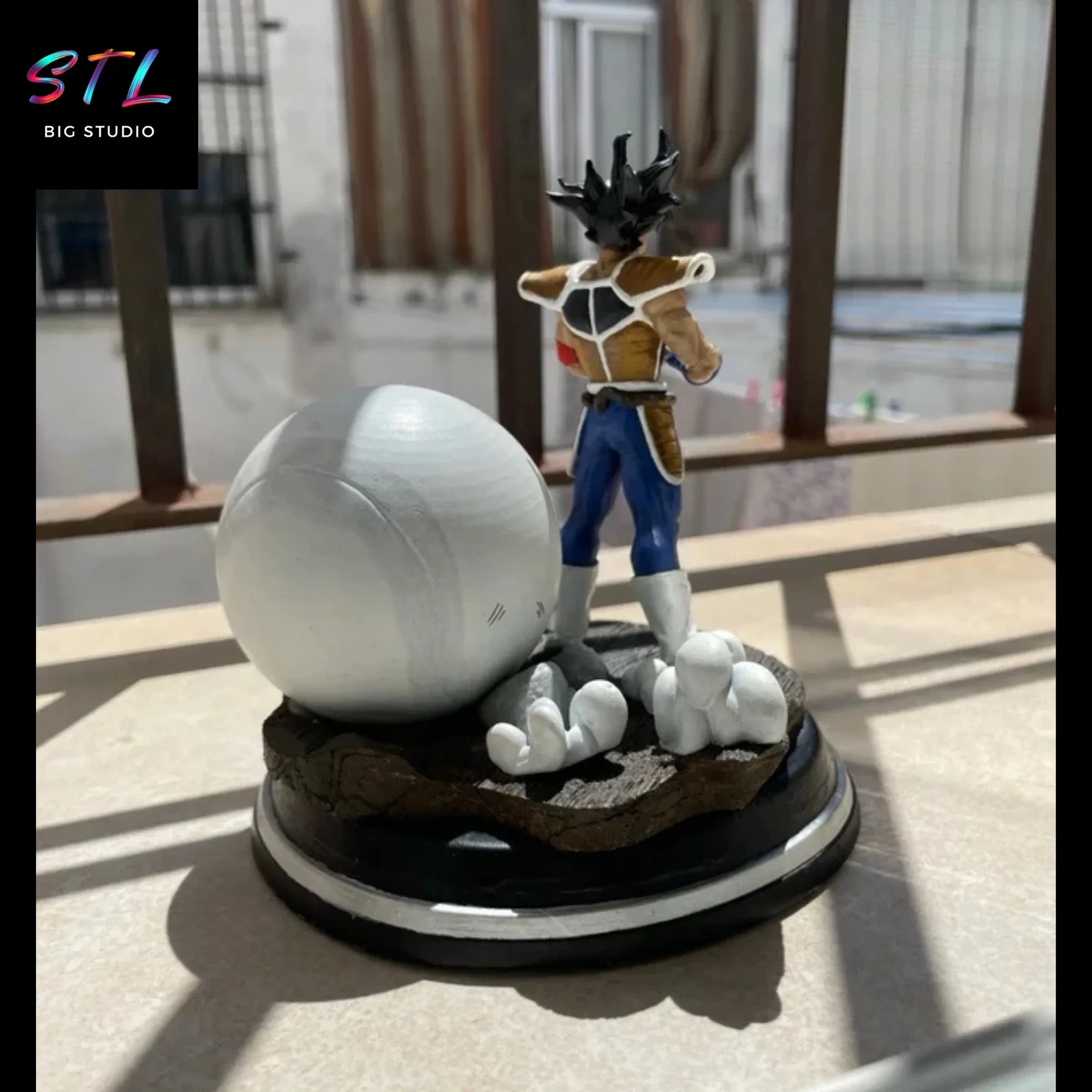 bardock stl bola de dragon imprimir 3d diorama bardock stl bola de dragon imprimir 3d diorama