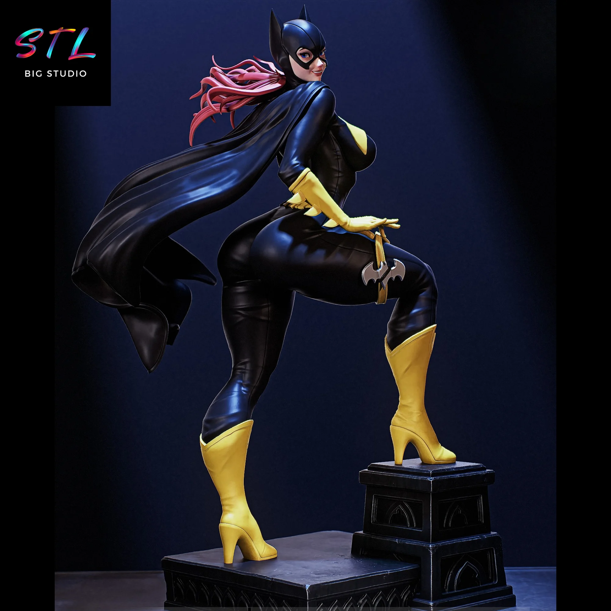 batgirl stl dc comics impresion 3d