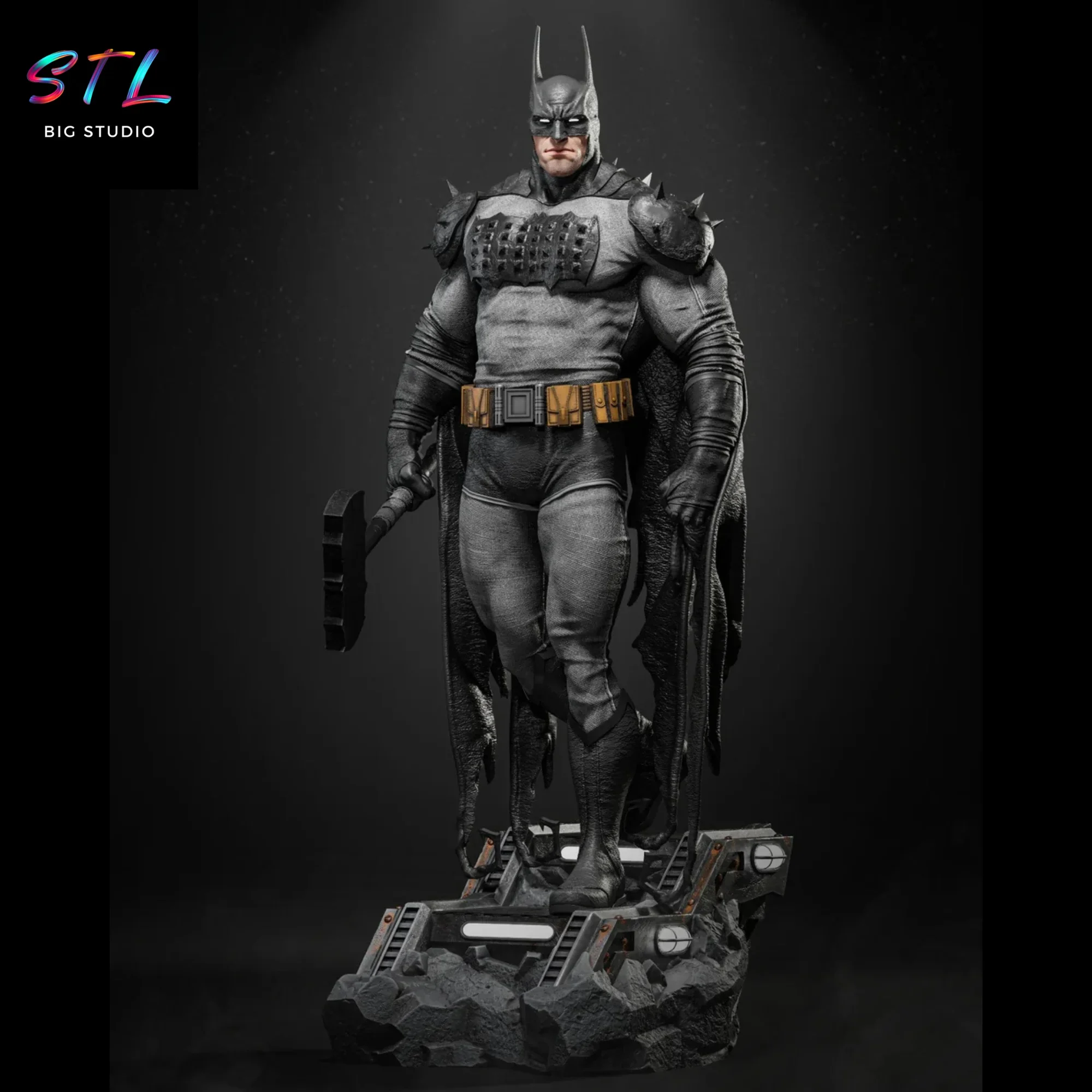 batman dark knight stl impresion 3d dc comics batman dark knight stl impresion 3d dc comics