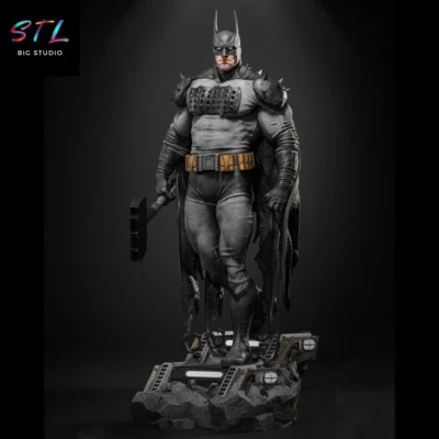 batman dark knight stl impresion 3d dc comics