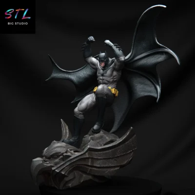 batman diorama stl impresion 3d
