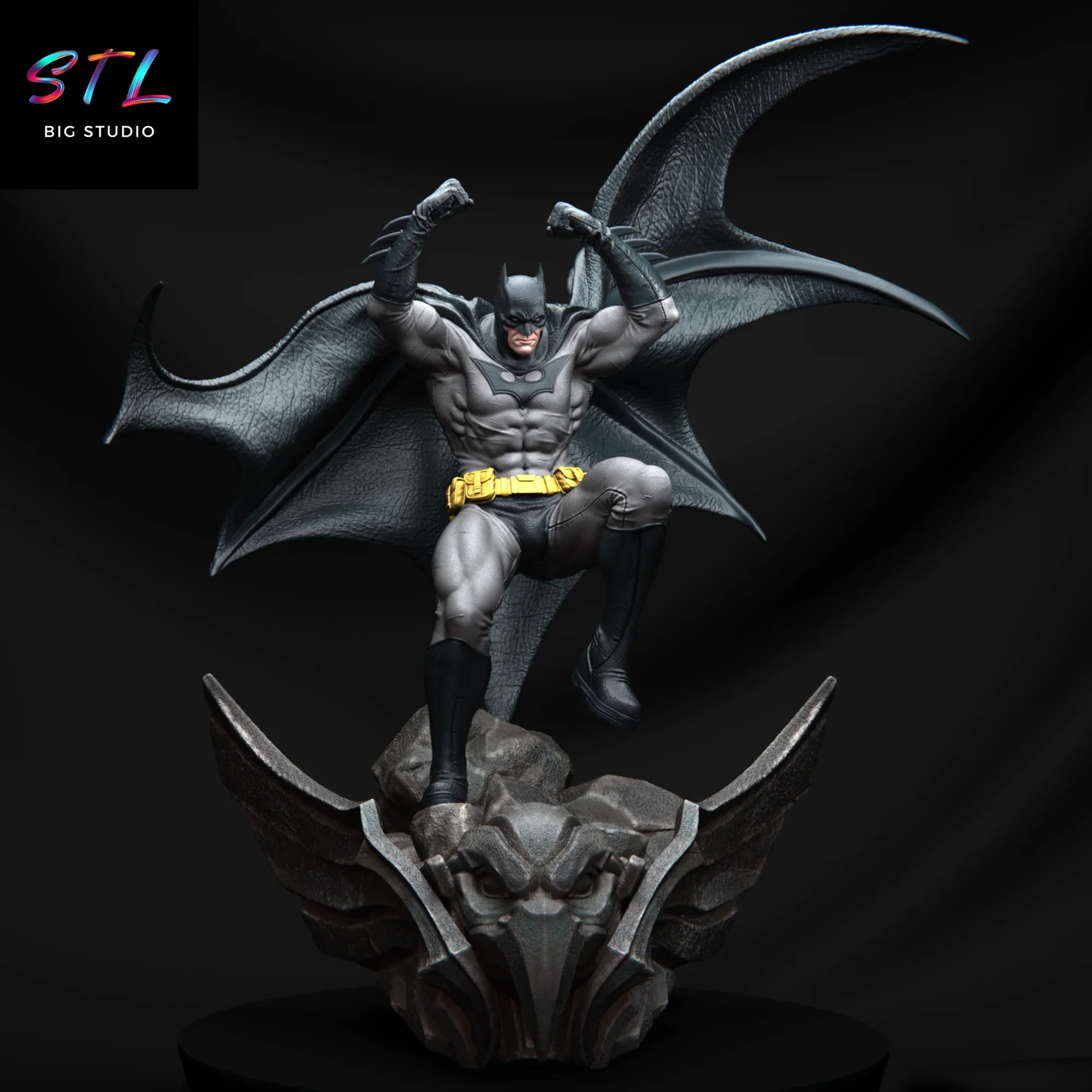 batman stl impresion 3d