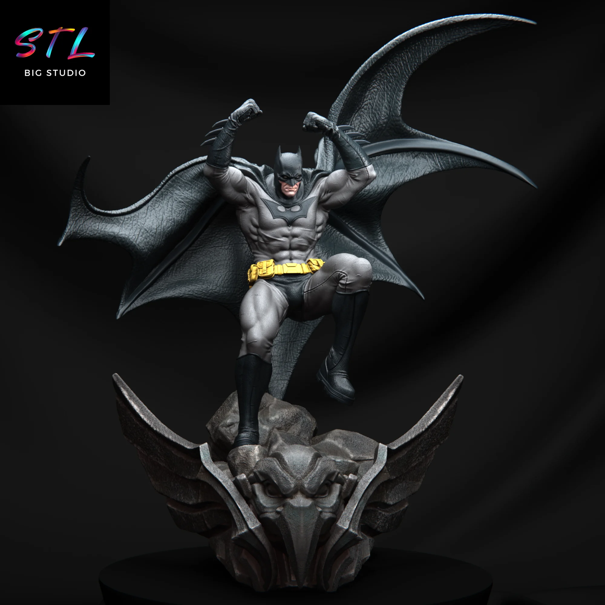 batman stl impresion 3d