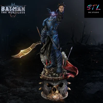 batman the merciless stl dc comics impresion 3d