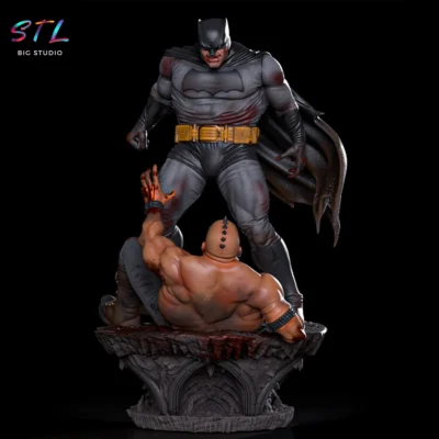 batman vs lider mutante stl impresion 3d dc comics