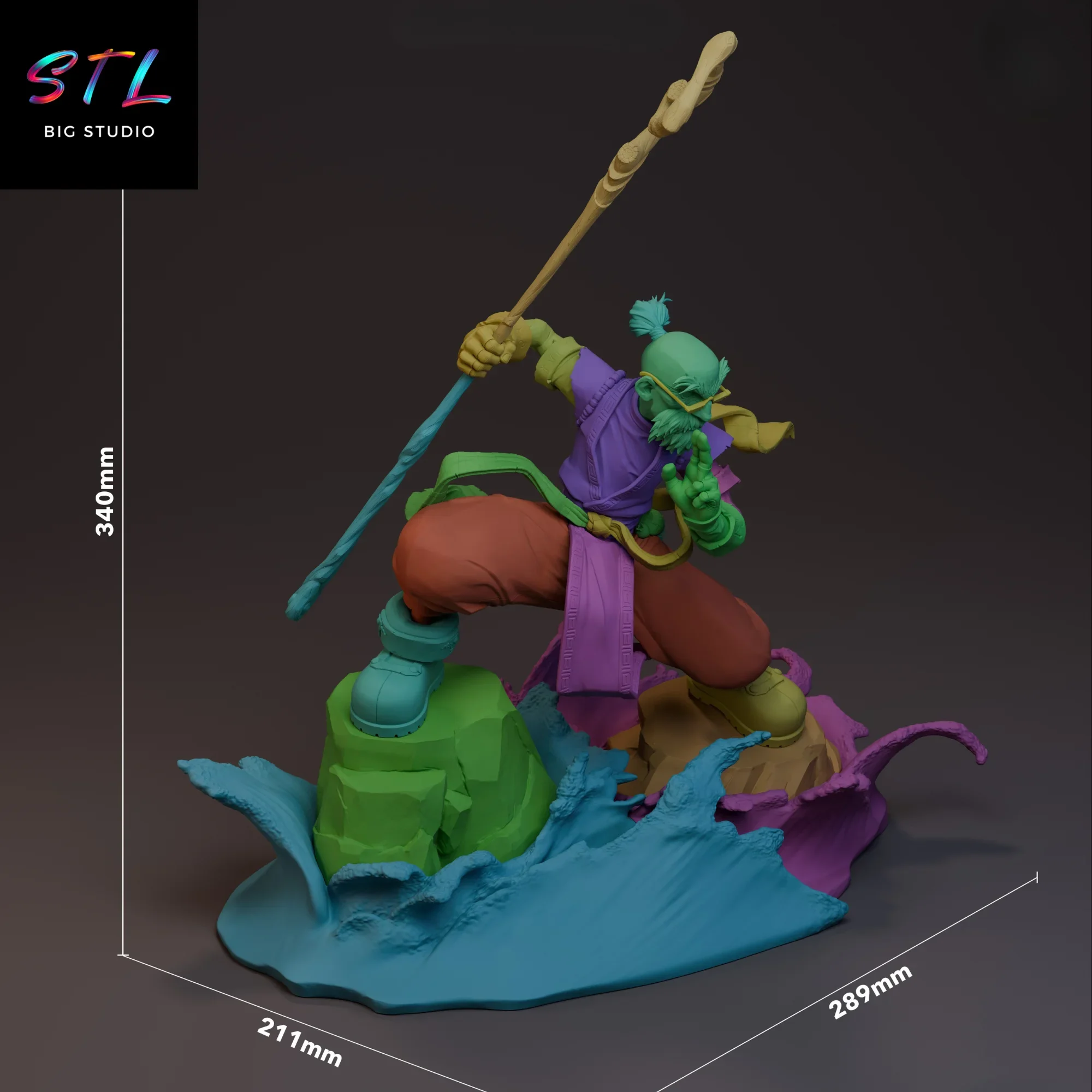 battle chasers knolan stl figura para impresion 3d battle chasers knolan stl figura para impresion 3d