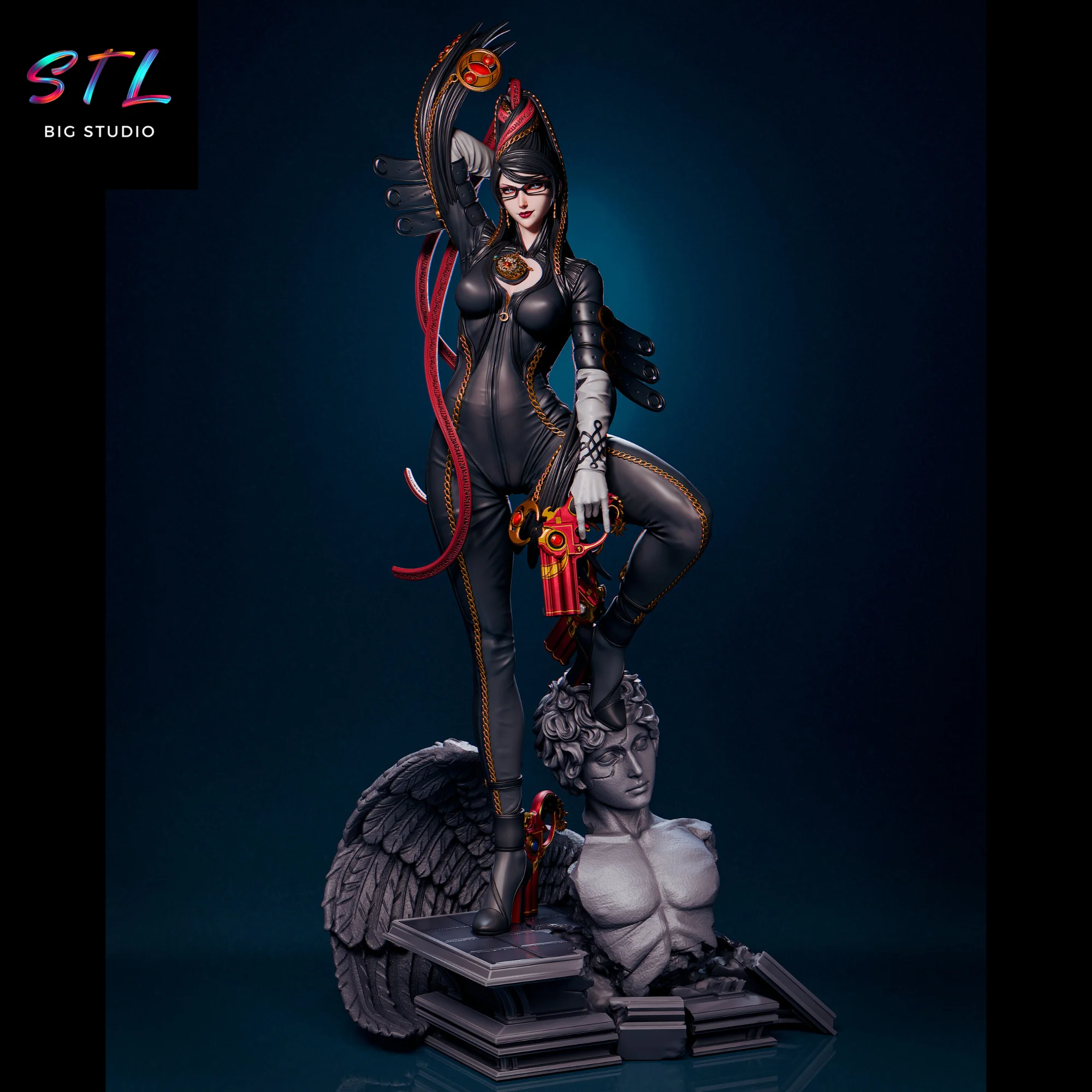 bayonetta stl impresion 3d videojuegos