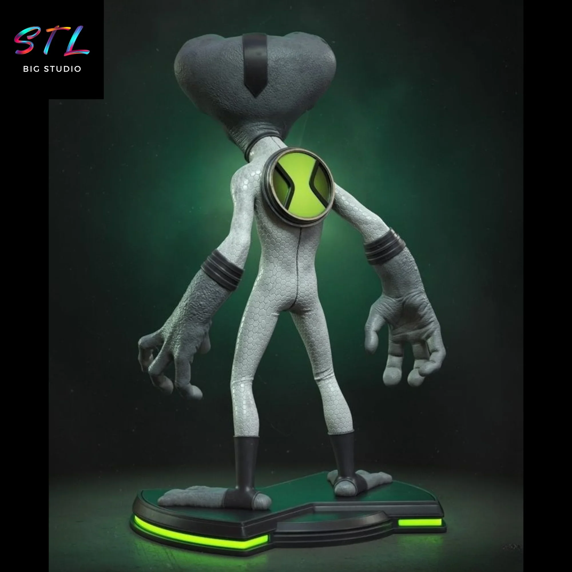 ben 10 stl grey matter para impresion 3d ben 10 stl grey matter para impresion 3d