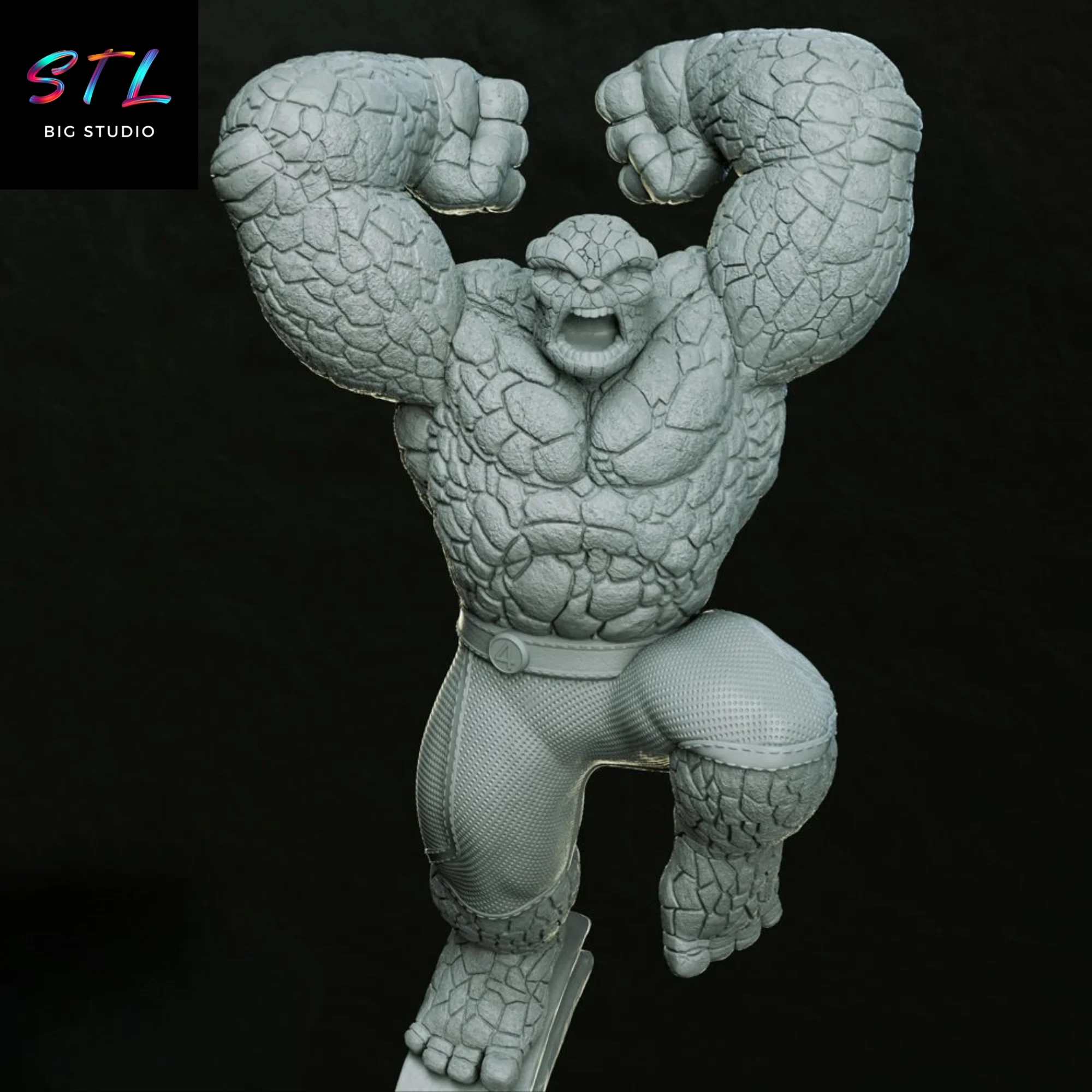 ben grimm stl la cosa de los 4 fantasticos para impresion 3d ben grimm stl la cosa de los 4 fantasticos para impresion 3d
