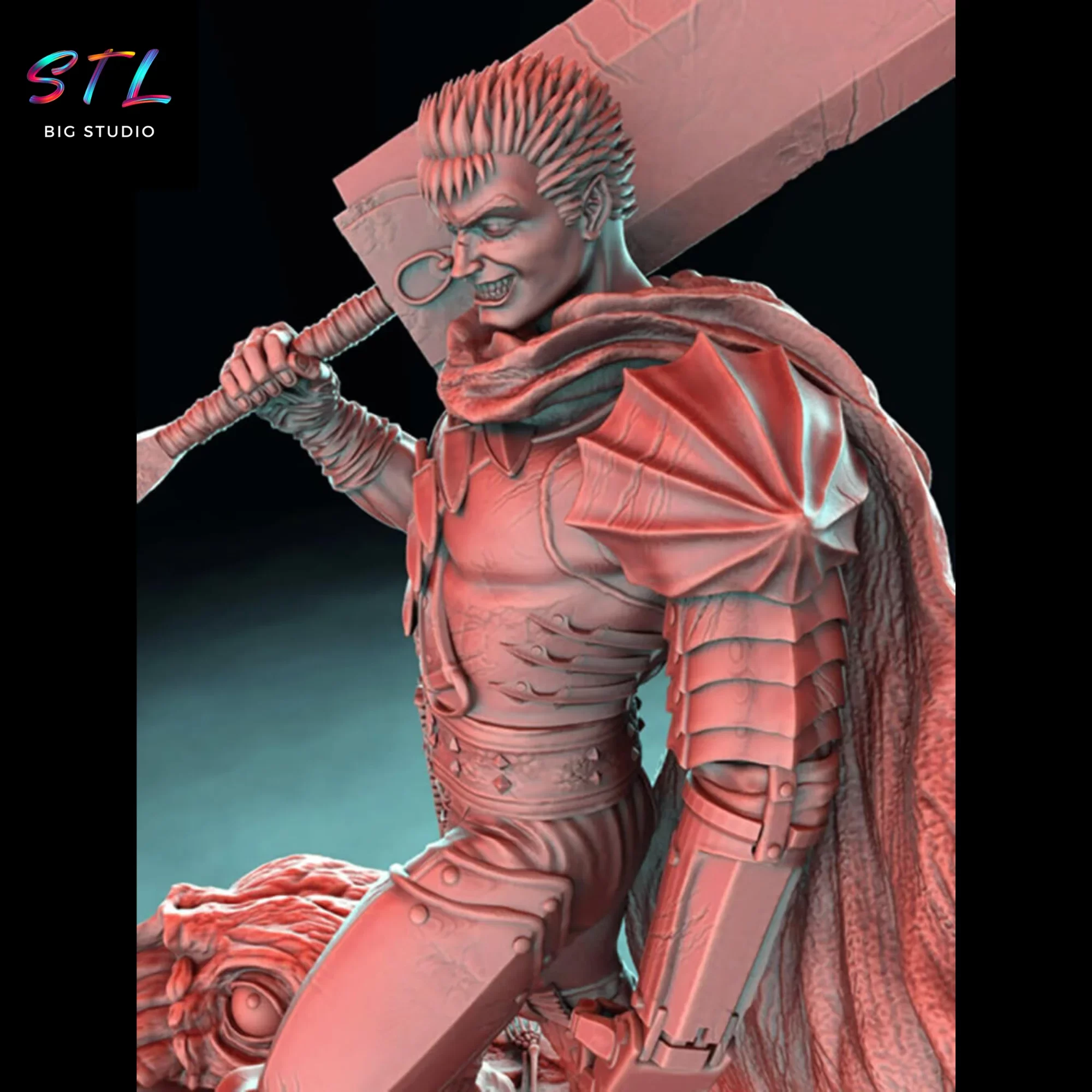 berserk stl guts 3d print berserk stl guts 3d print