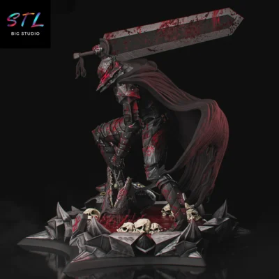 berserk stl guts impresion 3d