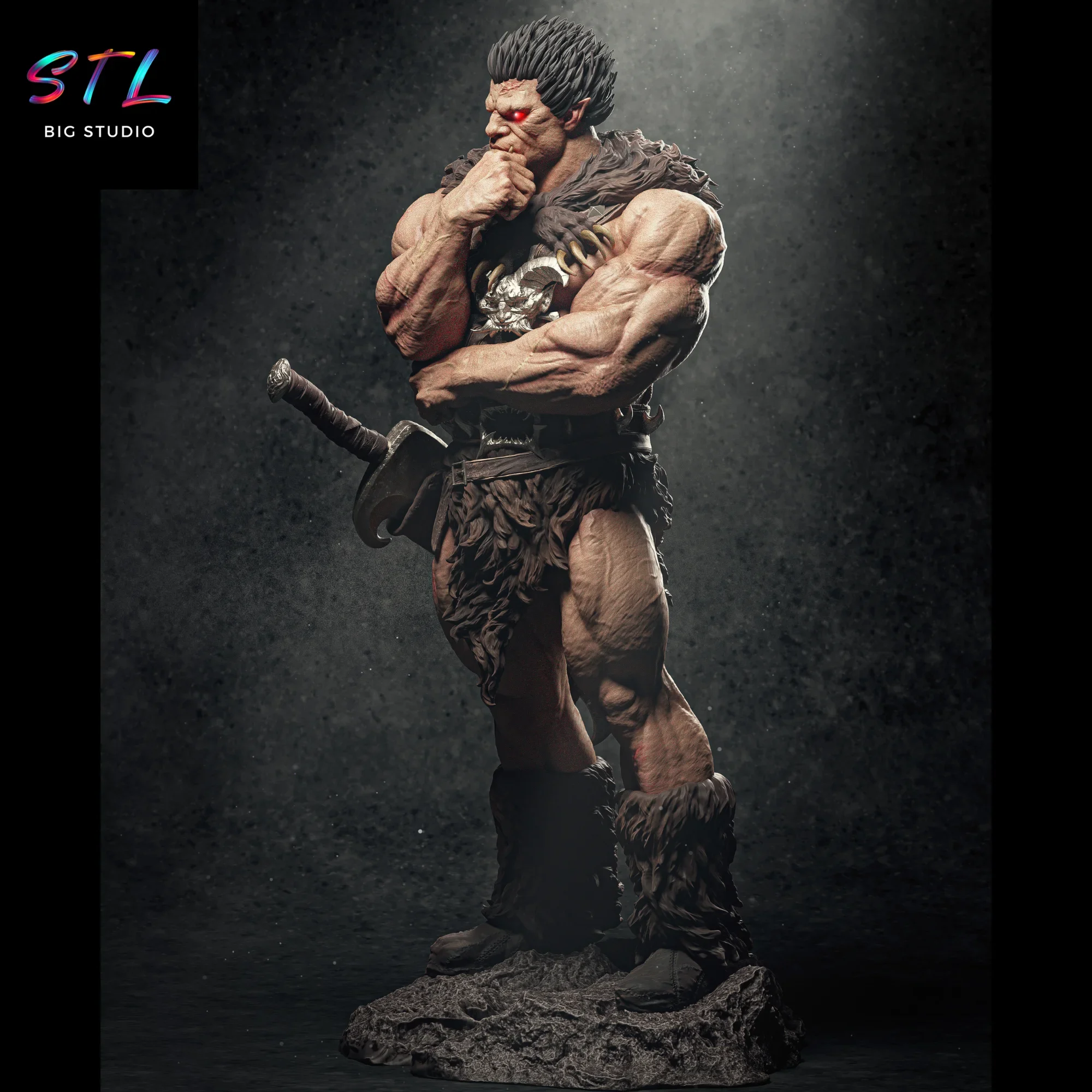 berserk stl nosferatu zodd figura impresion 3d berserk stl nosferatu zodd figura impresion 3d