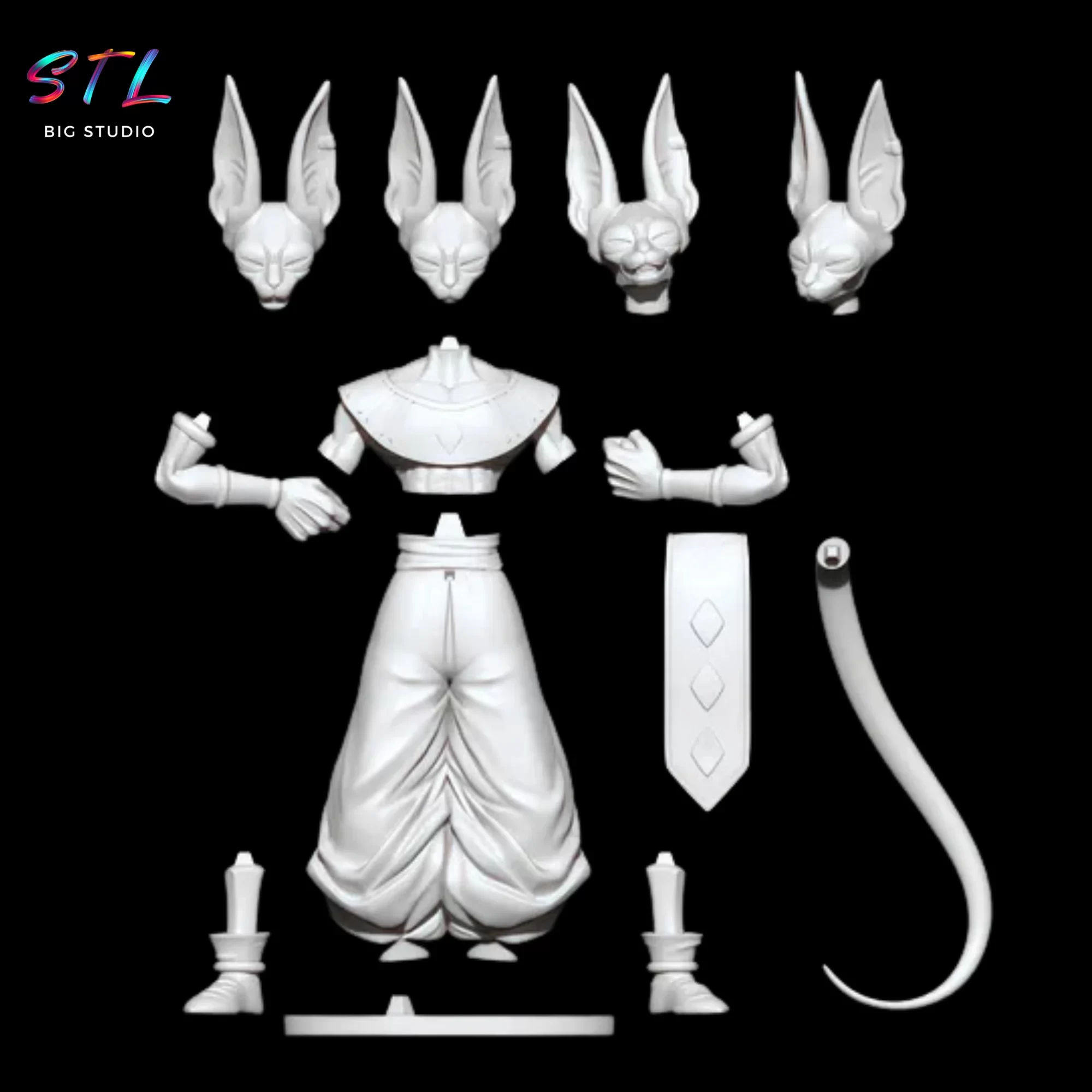 bills stl dragon ball impresion 3d bills stl dragon ball impresion 3d