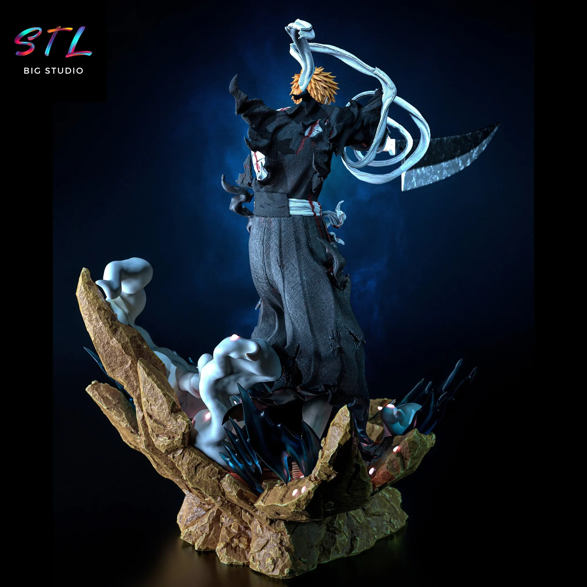 bleach stl ichigo kurosaki para impresion 3d bleach stl ichigo kurosaki para impresion 3d