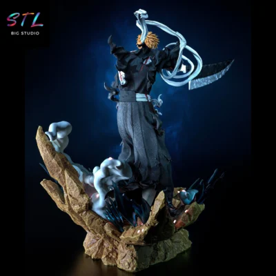 bleach stl ichigo kurosaki para impresion 3d