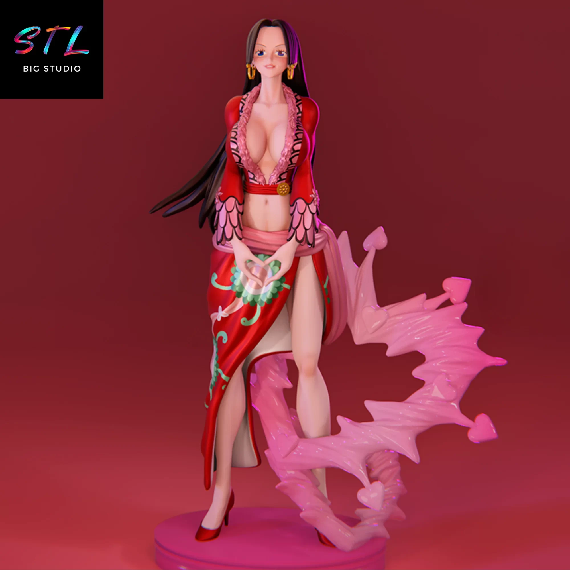 boa hancock stl one piece impresion 3d boa hancock stl one piece impresion 3d